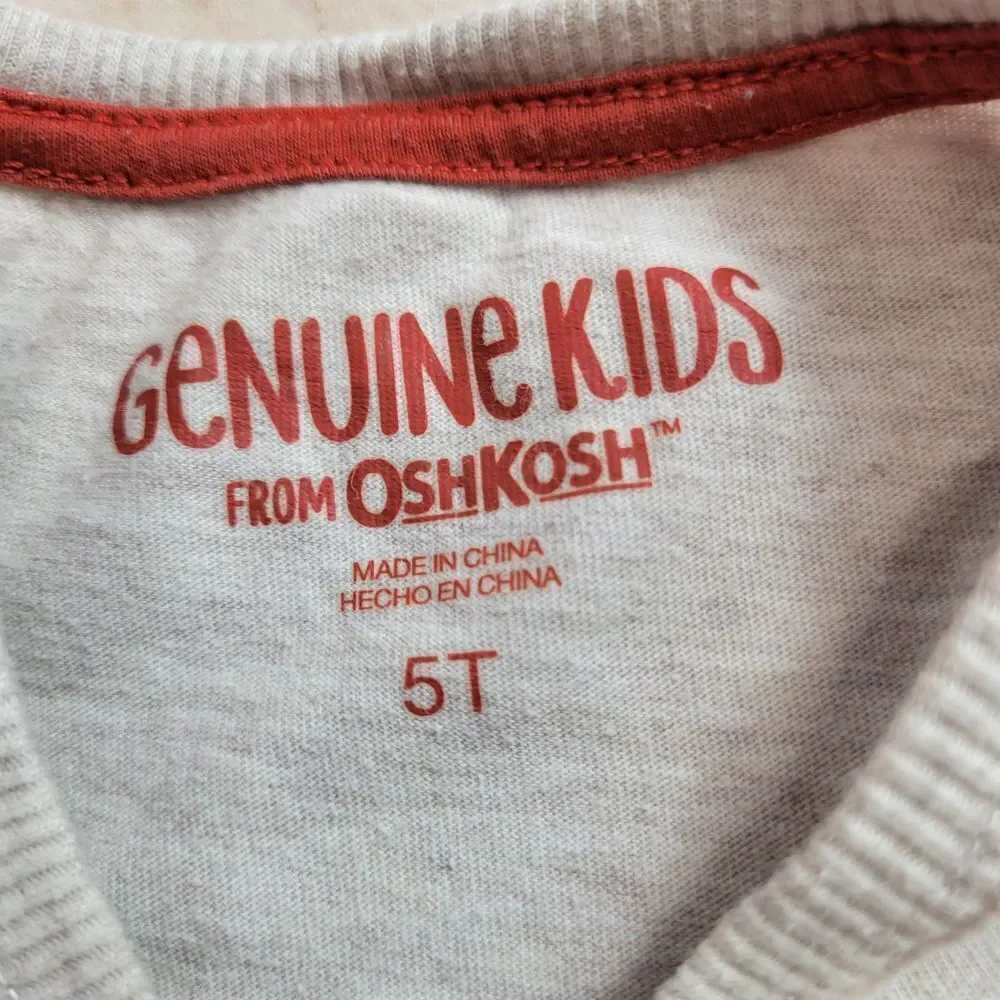 Oshkosh Lion Tiger beae shirt 5T